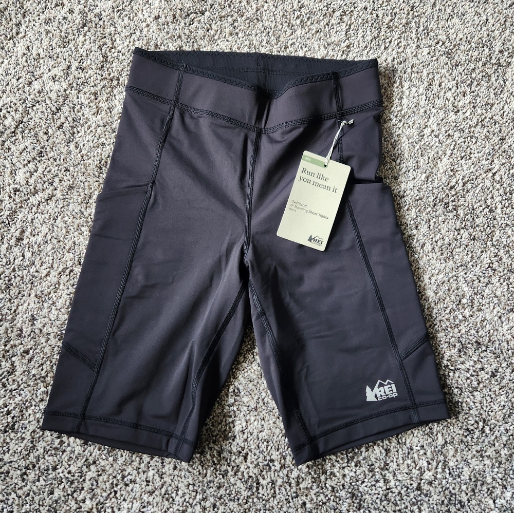 REI Black Cycling Shorts